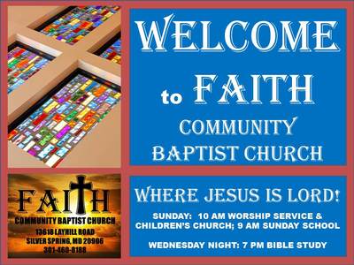 Faith Community Baptist Church (fcbc) - Home